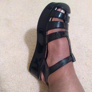 Platform Jelly Sandal